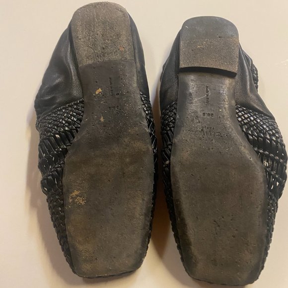 CELINE BASKET WEAVE SLIDES - Picture 2 of 3